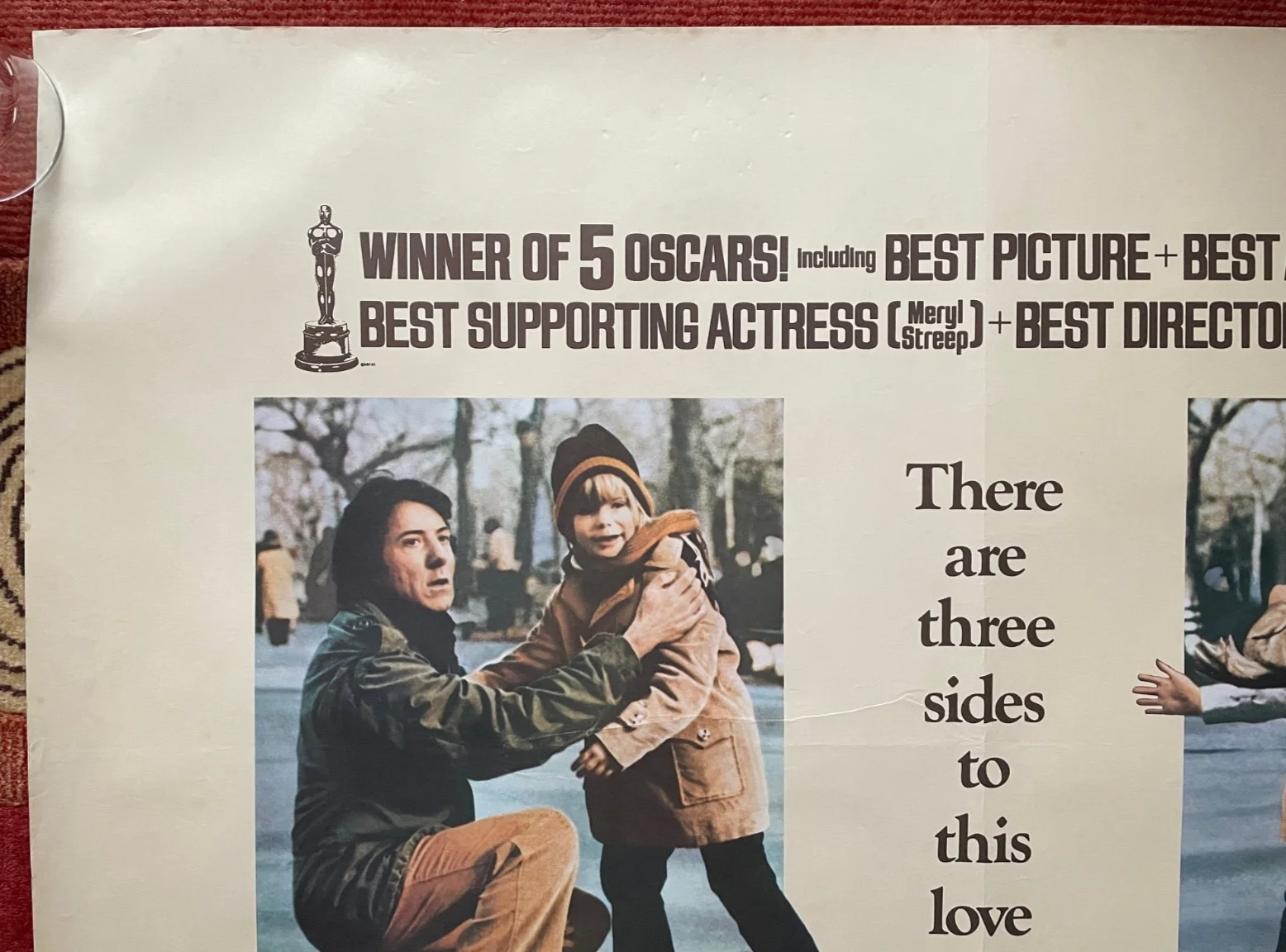 KRAMER VS KRAMER (1979) Original UK Quad Movie Film Poster Meryl Streep, изображение 2