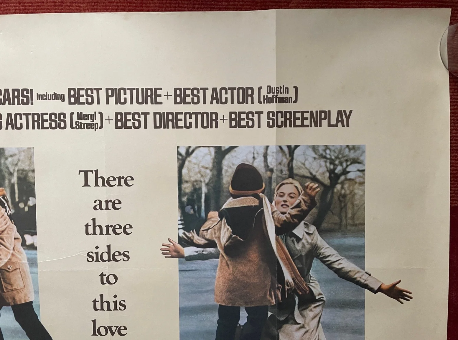 KRAMER VS KRAMER (1979) Original UK Quad Movie Film Poster Meryl Streep, изображение 3