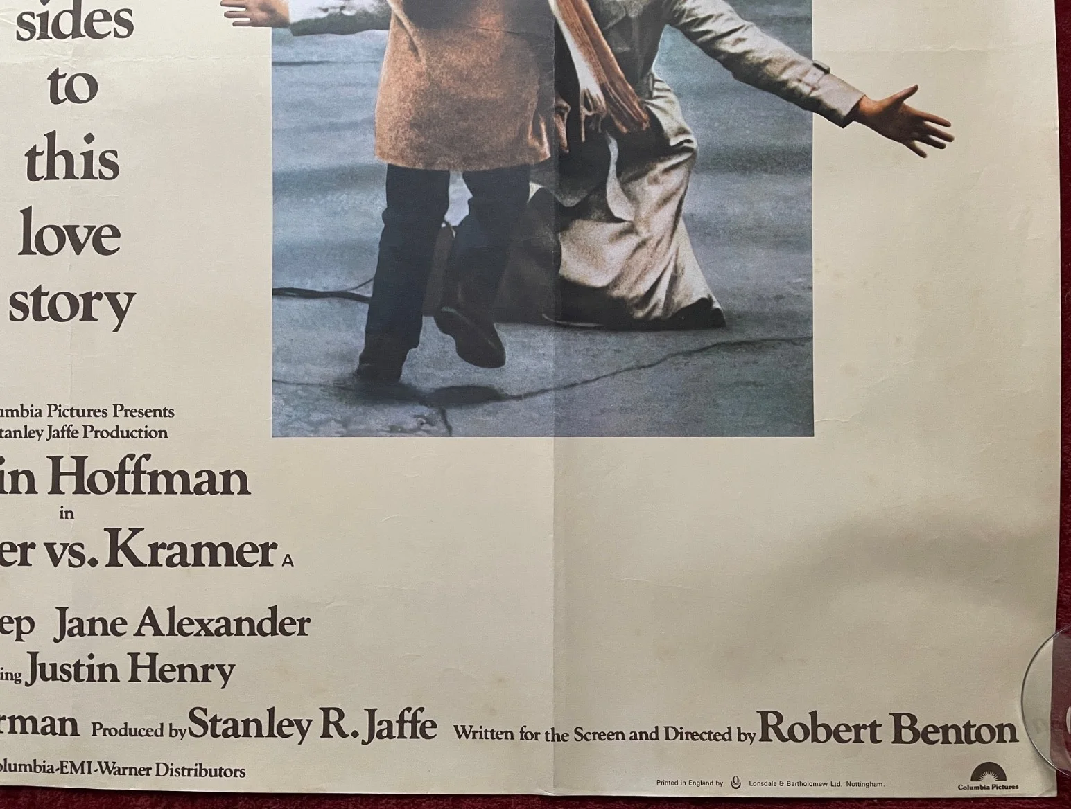 KRAMER VS KRAMER (1979) Original UK Quad Movie Film Poster Meryl Streep, изображение 5