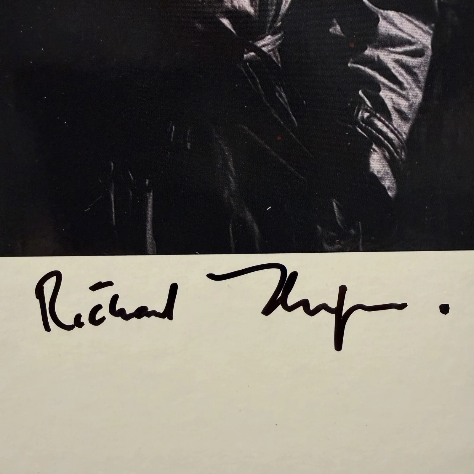 RICHARD THOMPSON "Daring Adventures" USA vinyl pressing AUTOGRAPHED ON COVER!, изображение 2