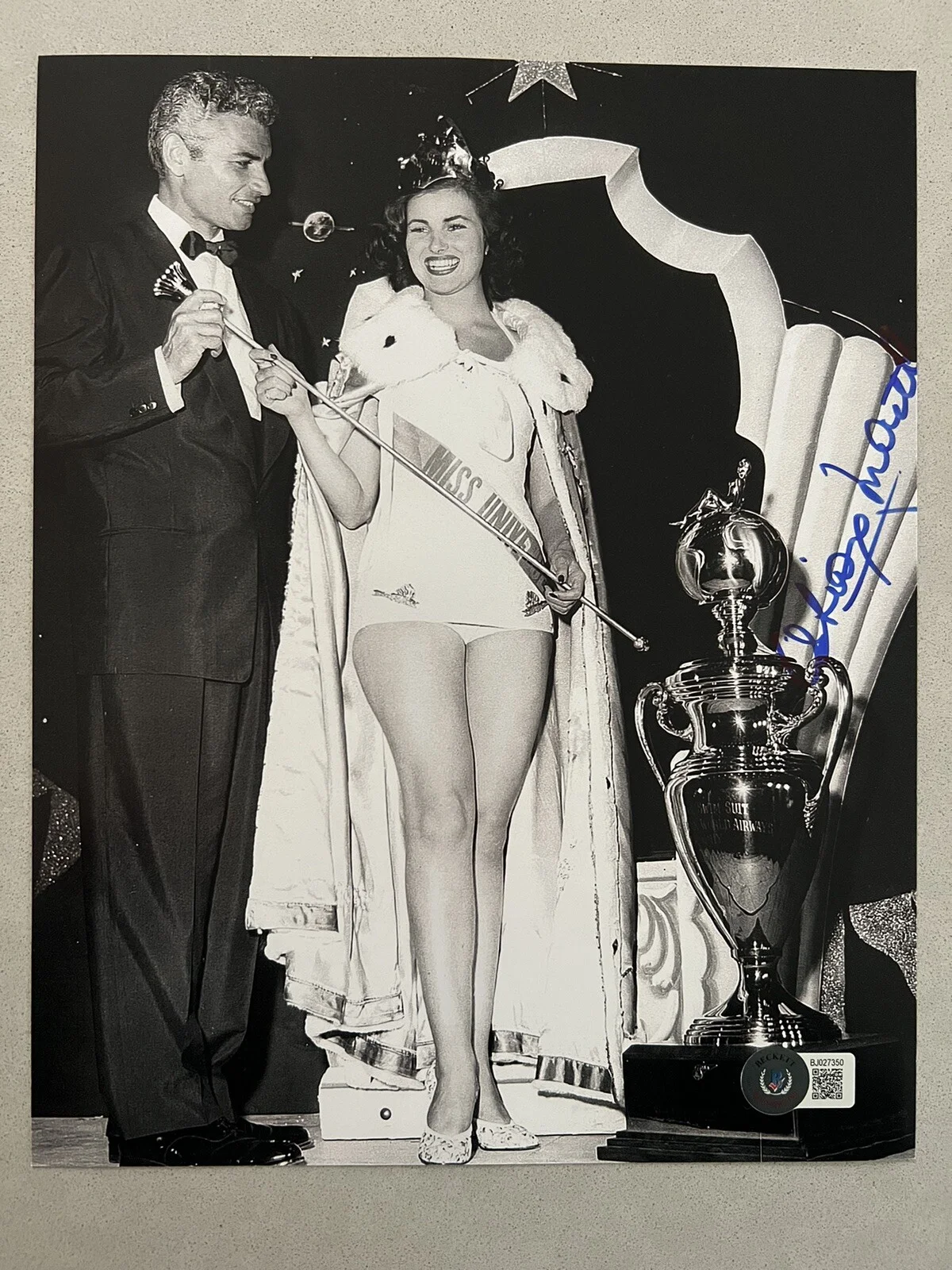 Christiane Martel — Christiane Martel autographed signed 8x10 photo Beckett BAS COA Miss Universe