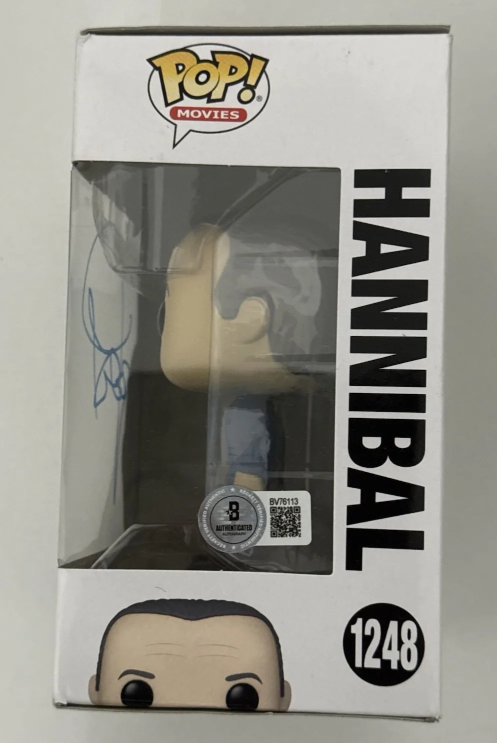 Jodie Foster — Jodie Foster Signed Silence of The Lambs Hannibal Lecter Funko Pop Beckett BAS, изображение 3