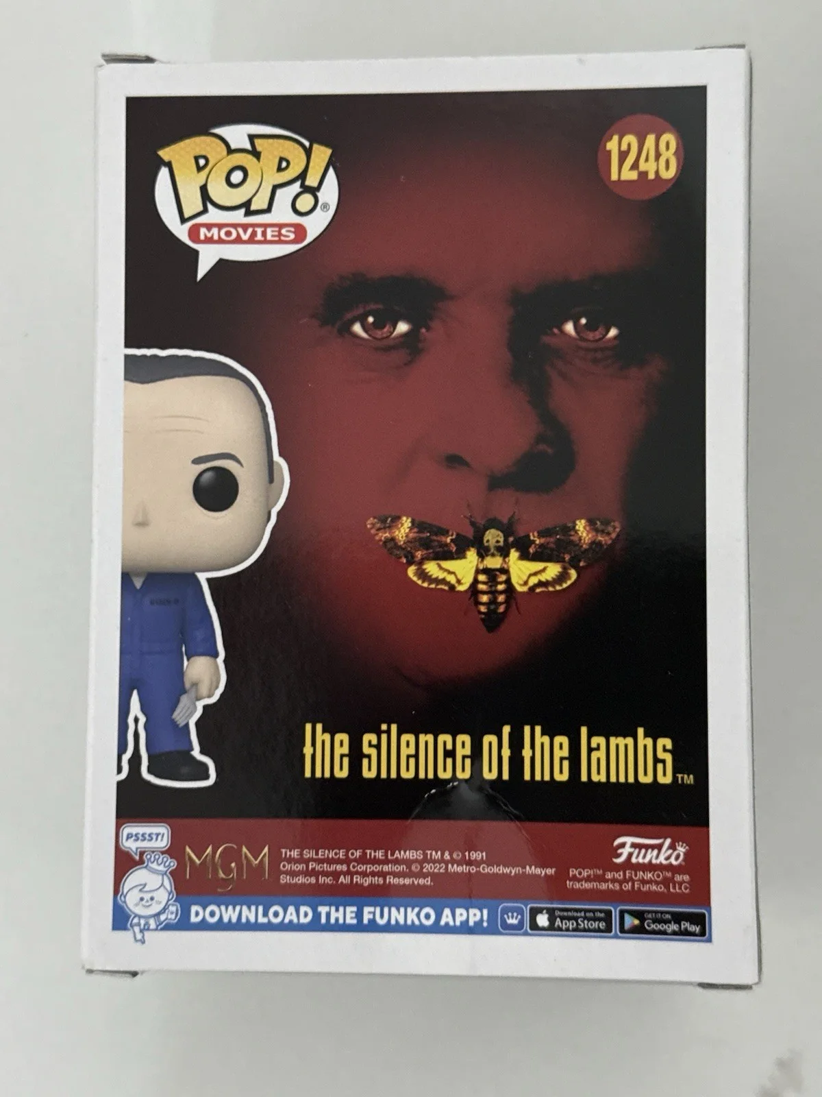 Jodie Foster — Jodie Foster Signed Silence of The Lambs Hannibal Lecter Funko Pop Beckett BAS, изображение 5
