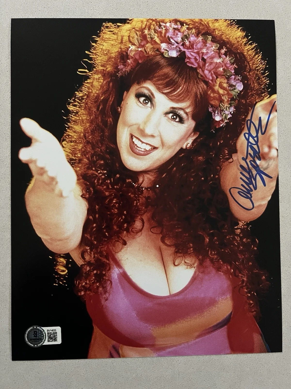 Annie Sprinkle — Annie Sprinkle autographed signed 8x10 photo Beckett BAS COA Sexy Hot Sprinkles