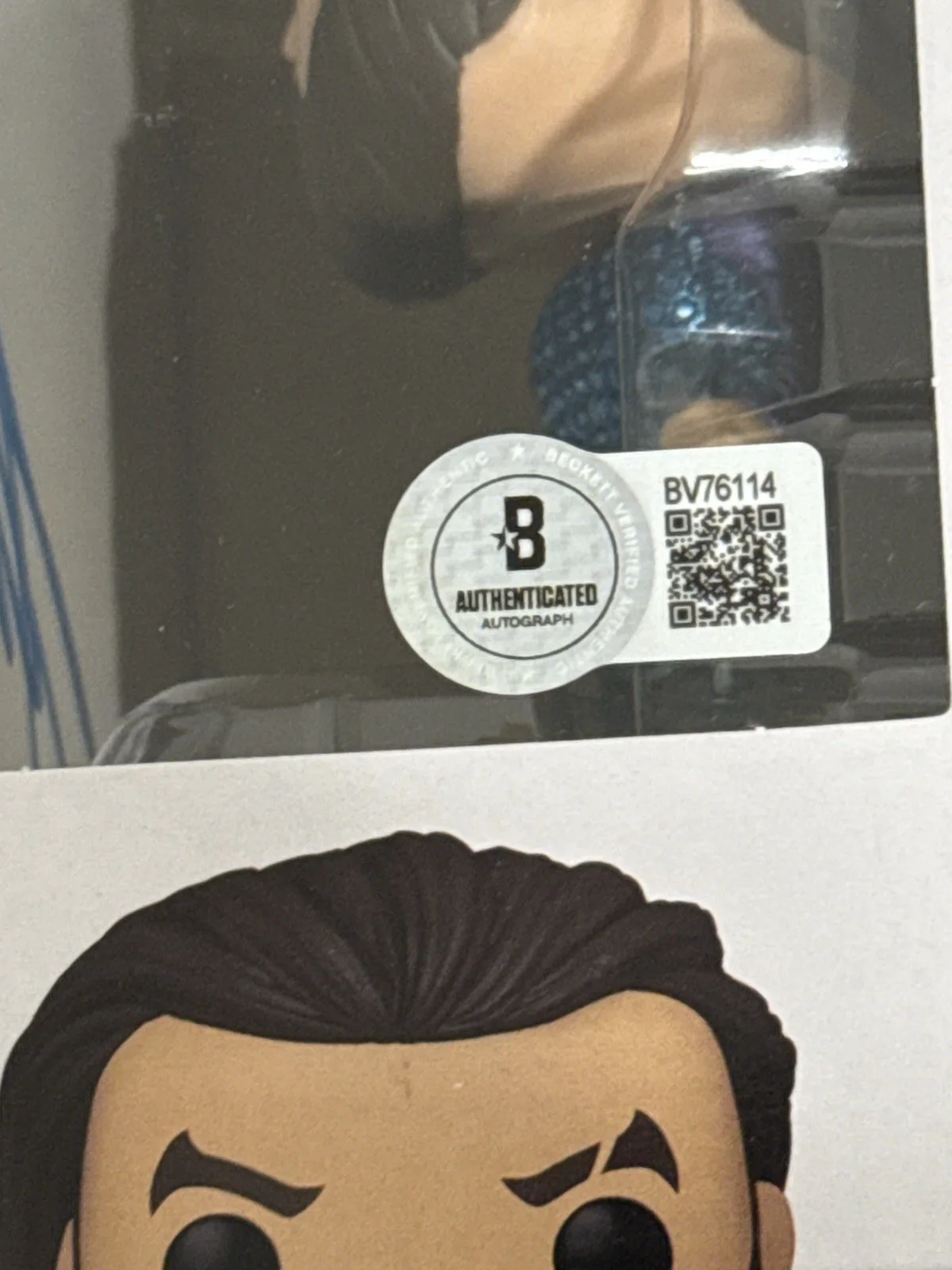 Jason Momoa — Jason Momoa and The Lost Kingdom signed Aquman Funko Pop #1302 Beckett autograph, изображение 4