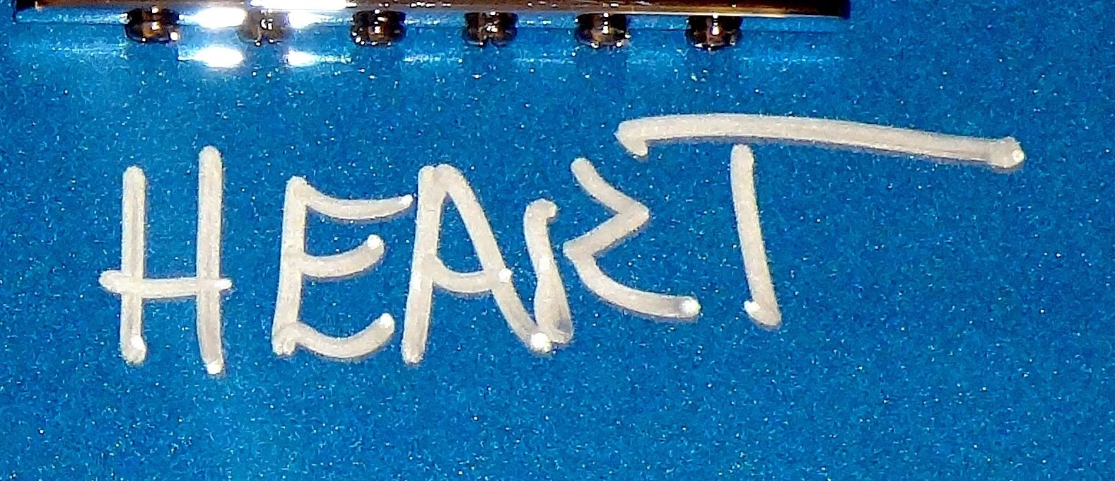HEART ANN NANCY WILSON HAND SIGNED AUTOGRAPHED FENDER GUITAR RARE W/EXACT PROOF!, image 4