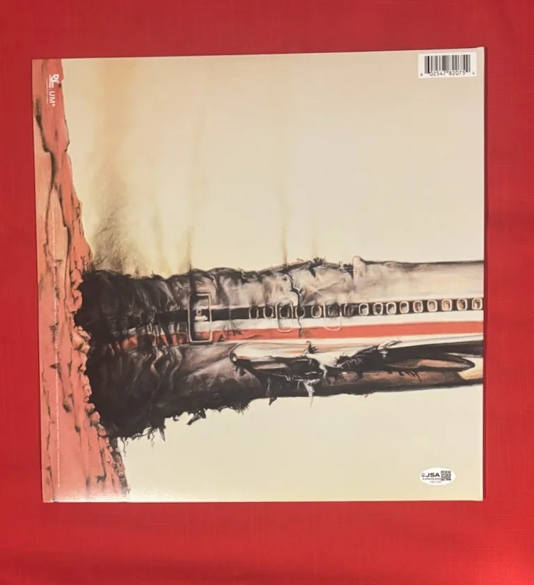 Mike D Diamond BEASTIE BOYS Licensed To Ill Vinyl Album Cover Autographed JSA, изображение 2