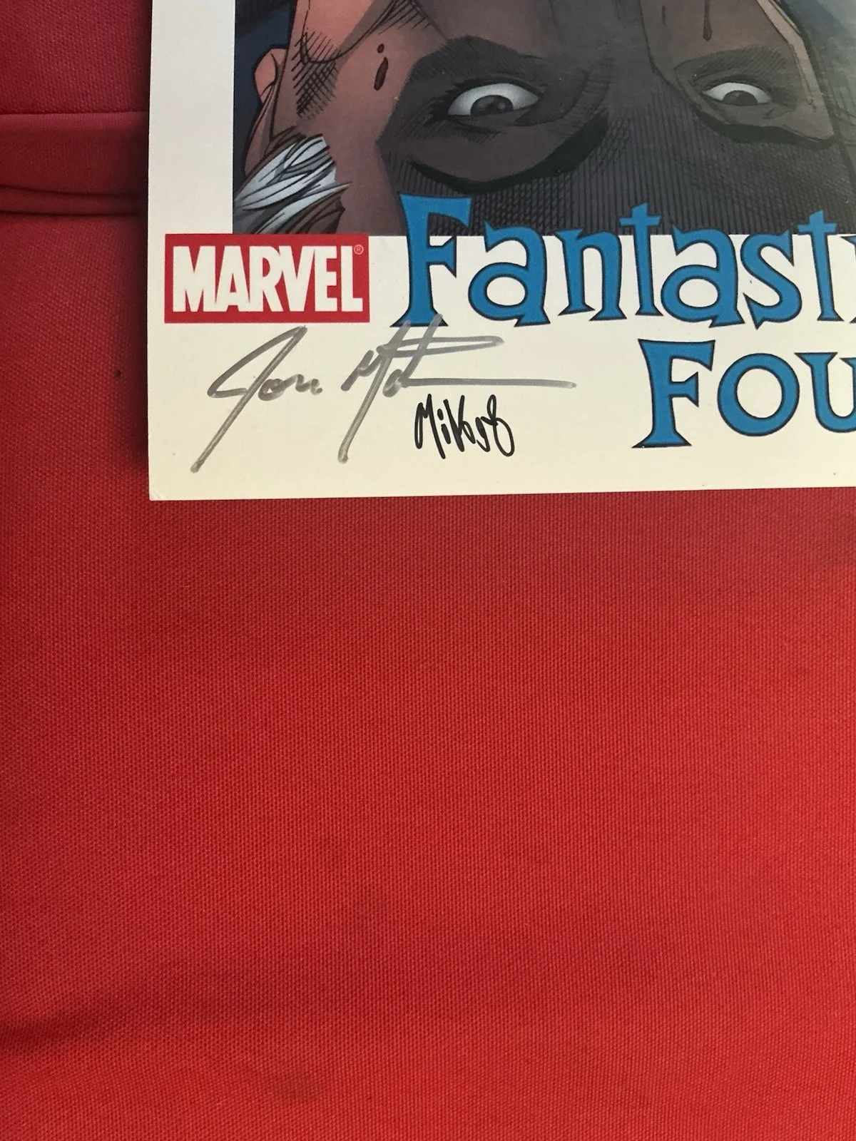 Fantastic Four Poster/Doctor Doom 11”x17” SIGNED by Jon Malin & Mikey Babinski, image 4