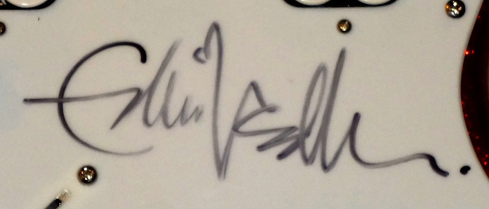PEARL JAM HAND SIGNED AUTOGRAPHED FENDER GUITAR BY ALL 5! RARE WITH EXACT PROOF!, image 2