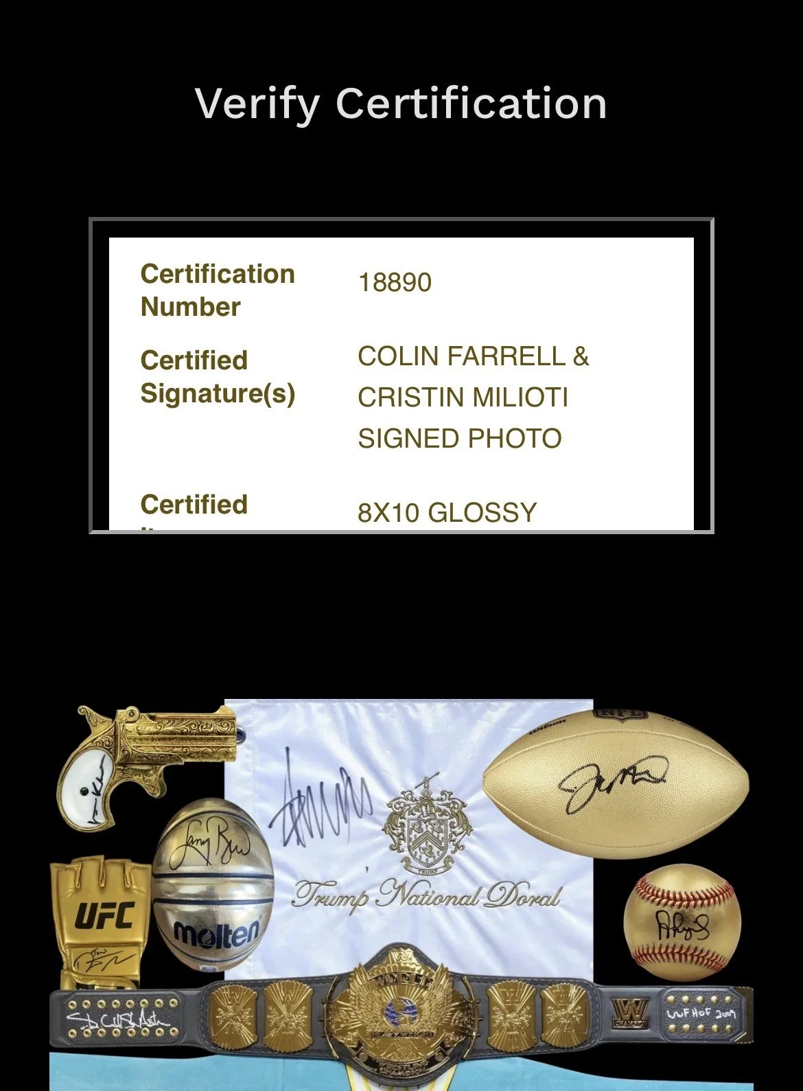 MULTI SIGNED COLIN FARRELL & CRISTIN MILIOTI SIGNED 8x10 THE PENGUIN PHOTO COA, image 5