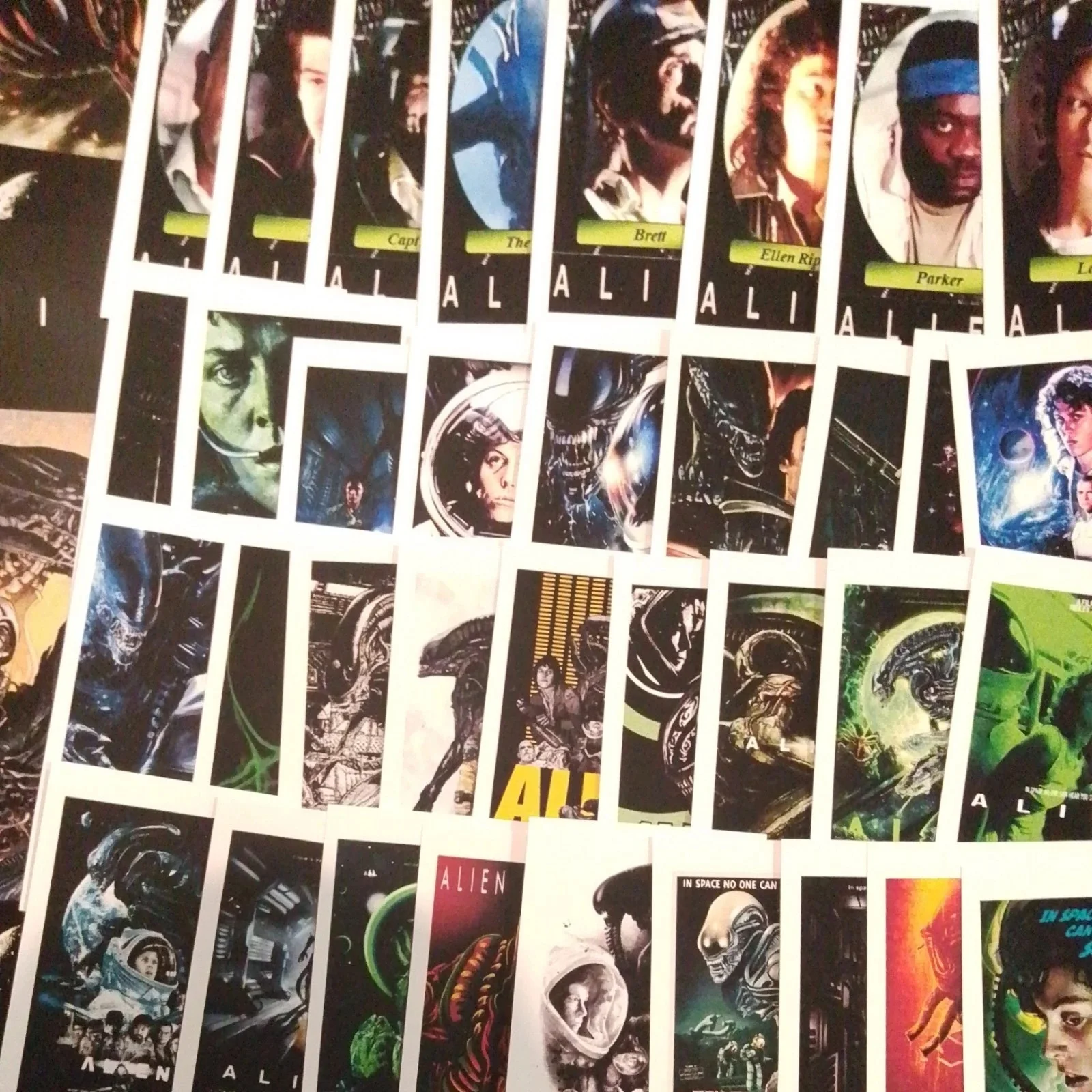 Alien 1979. 12 Glossy Unofficial Lobbymarkers + 40 Mini art Cards & box, изображение 2