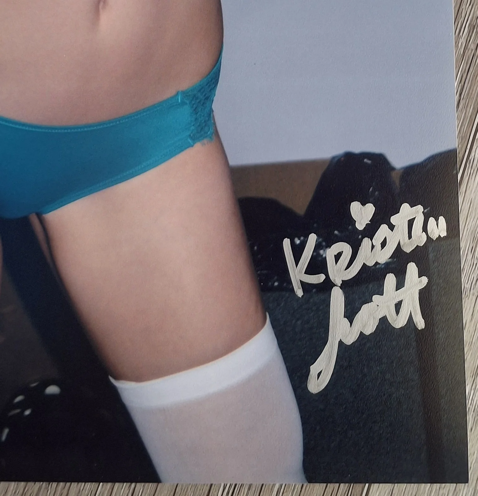Kristen Scott Signed 8x12" Original PHOTO #4- Glamourous, изображение 2