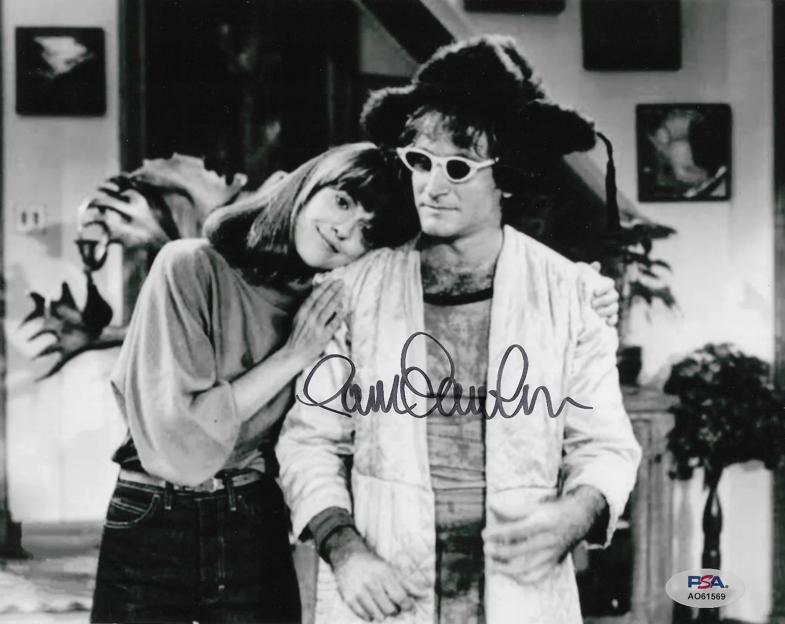 Pam Dawber — Pam Dawber PSA/DNA Signed 8x10 Photo Autographed Mork & Mindy