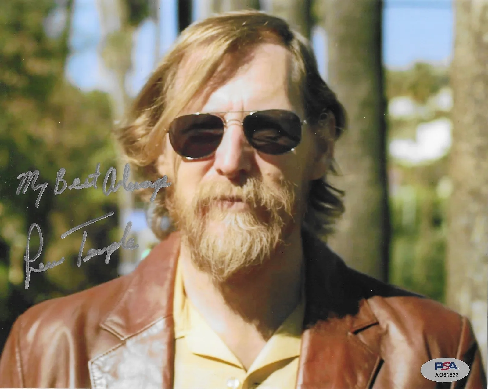 Lew Temple — Lew Temple PSA/DNA Signed 8x10 Photo Autographed The Walking Dead Axel