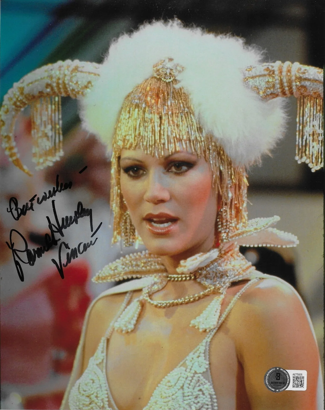 Pamela Hensley — Pamela Hensley Vincent Signed 8x10 Photo Autographed BAS Buck Rogers 25th 05