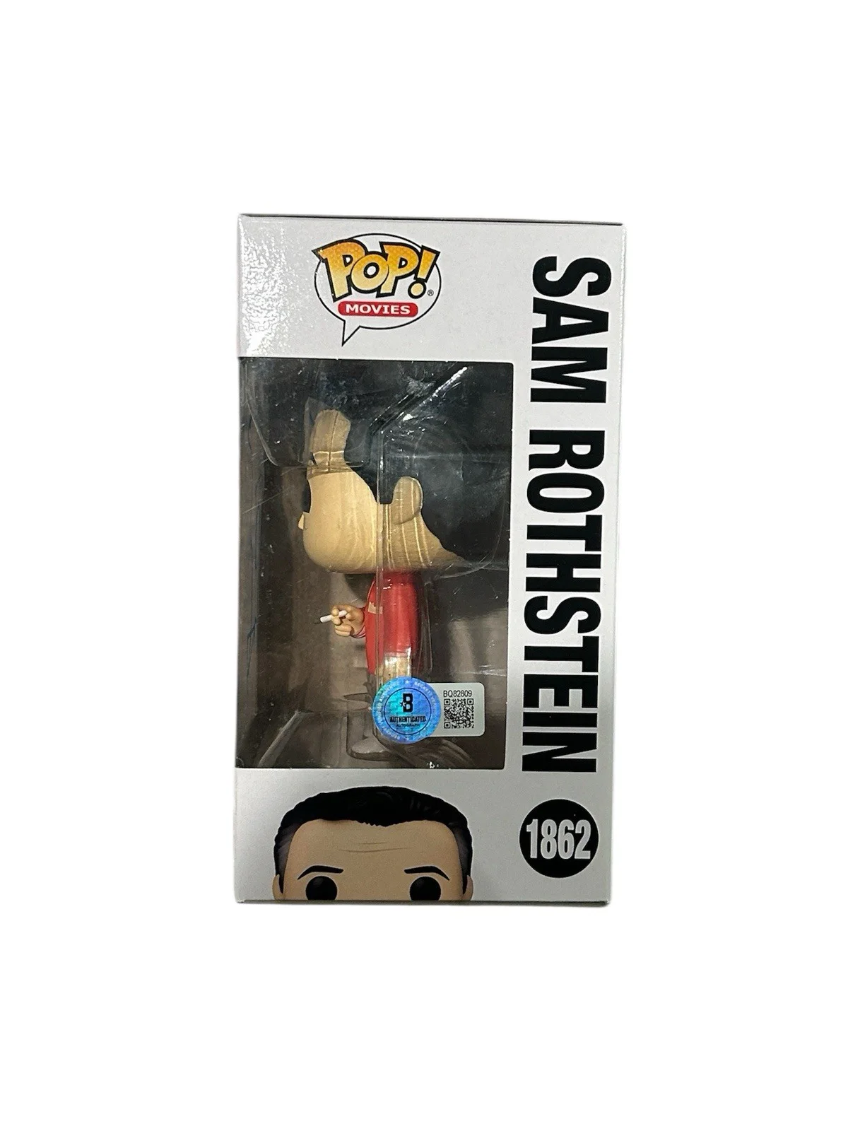 Robert De Niro — Robert De Niro Signed Autographed Funko Pop 1862 Casino Sam Rothstein BAS COA, image 3
