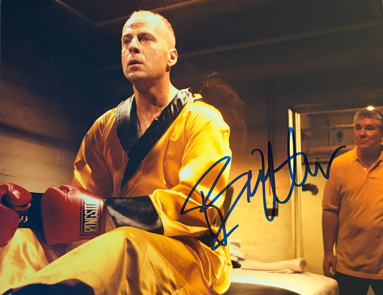 Bruce Willis — Bruce Willis Signed•BUTCH COOLIDGE•8x10•PULP FICTION•Todd Mueller Autographs COA, изображение 2