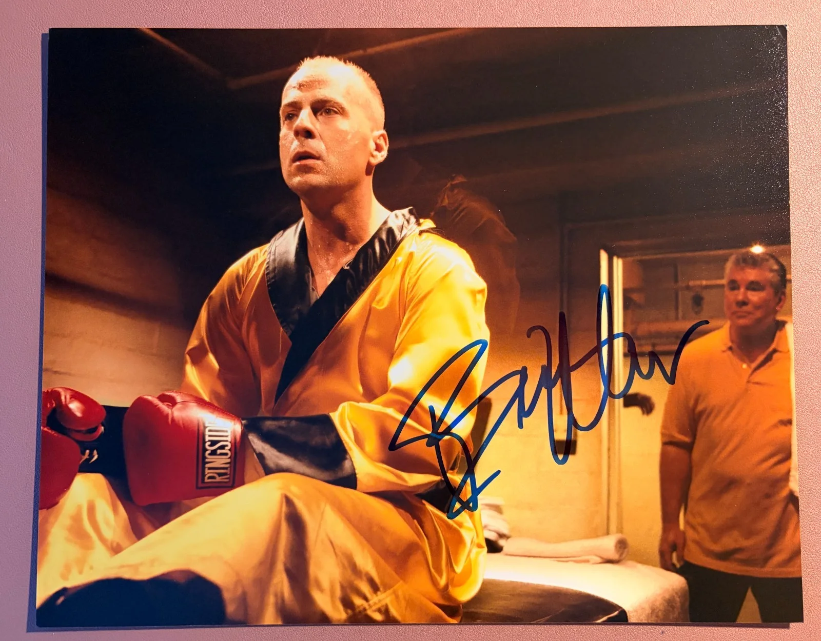 Bruce Willis — Bruce Willis Signed•BUTCH COOLIDGE•8x10•PULP FICTION•Todd Mueller Autographs COA, изображение 3