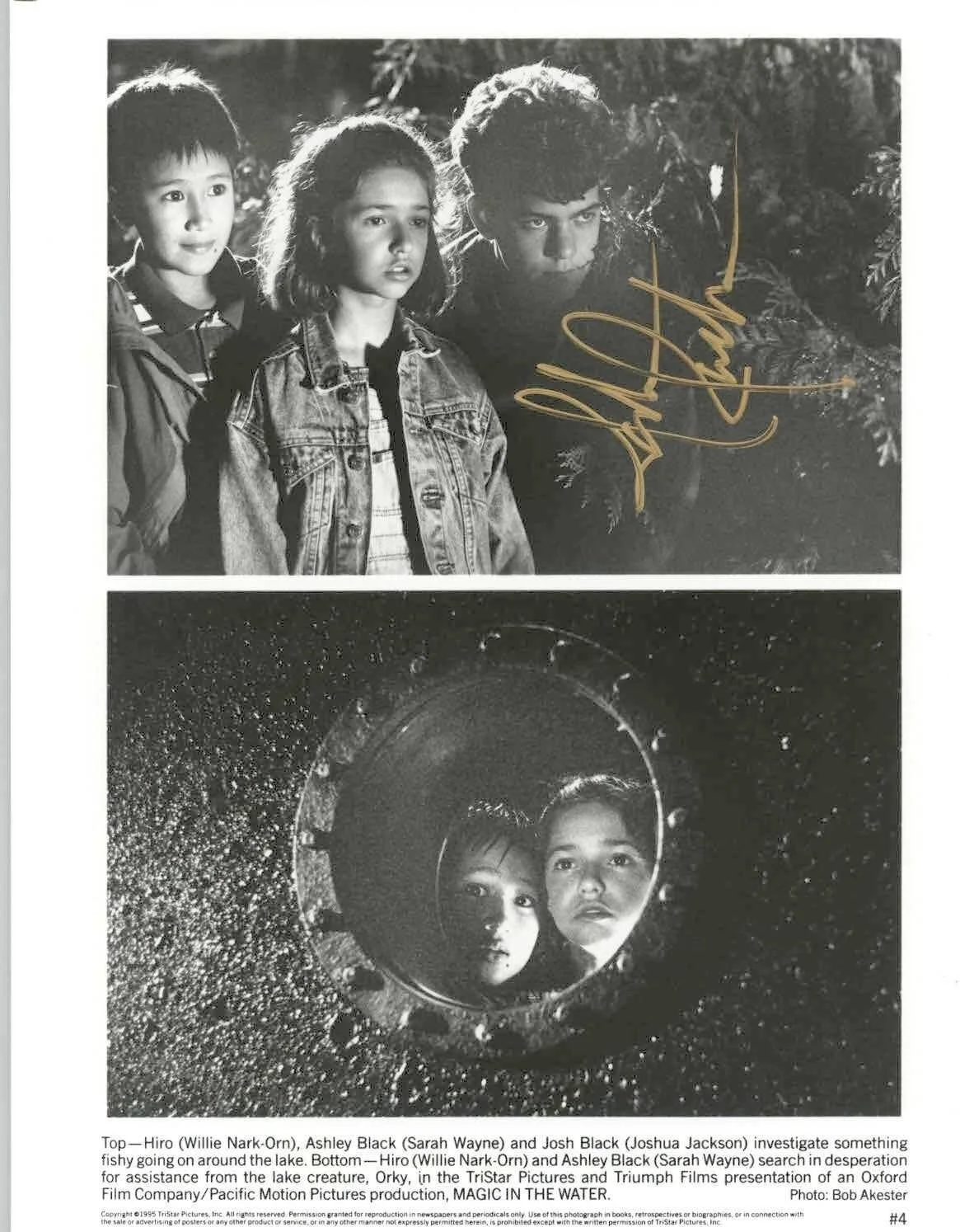 Joshua Jackson — Joshua Jackson Signed Autographed "Magic in the Water" Glossy 8x10 Photo