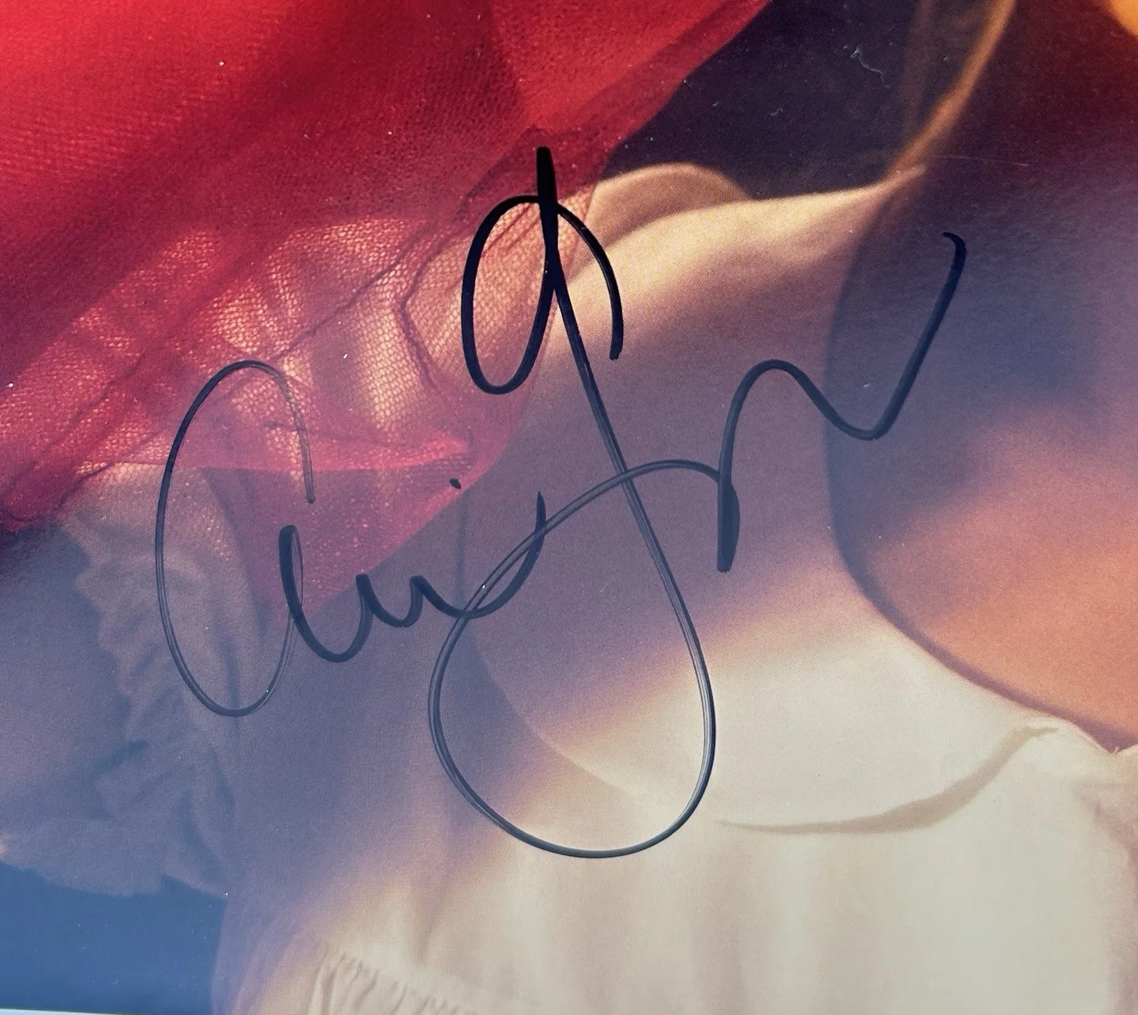 Ariana Grande Signed Eternal Sunshine Vinyl Record Autographed Full Sig JSA COA, изображение 3