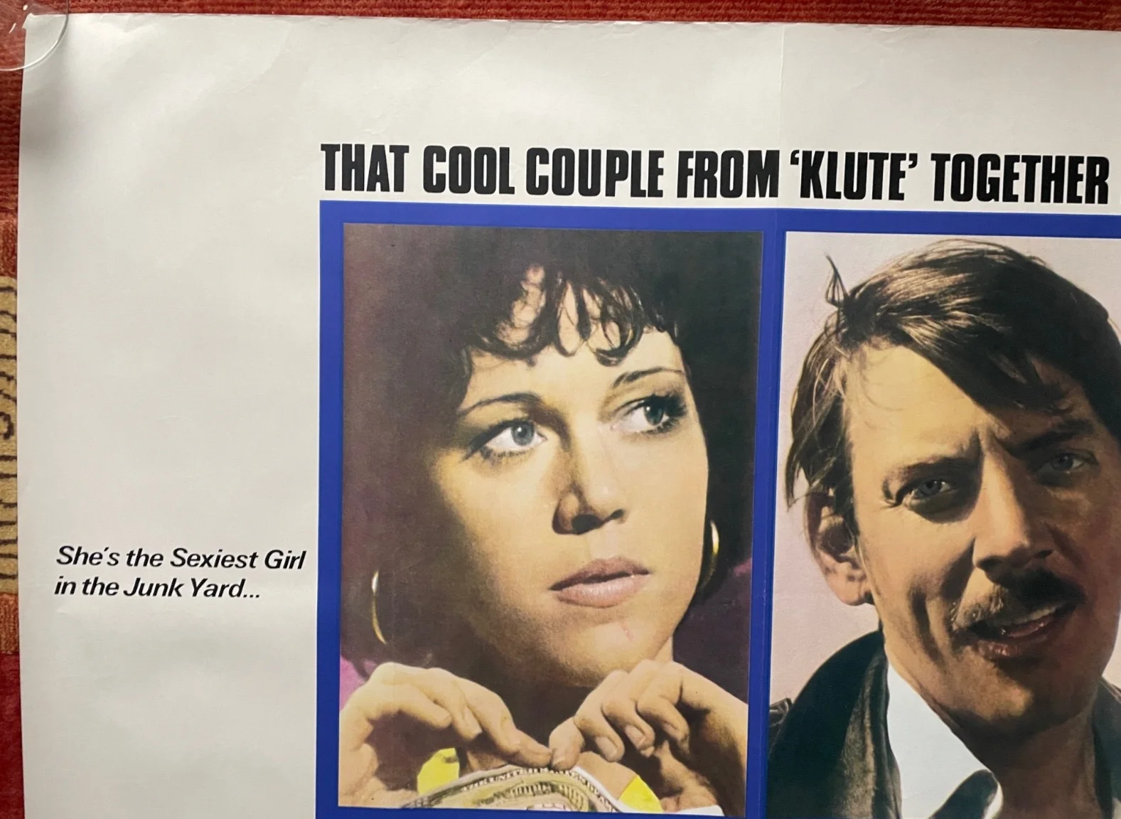 STEELYARD BLUES (1973) Original UK Quad Movie Film Poster Jane Fonda, изображение 2