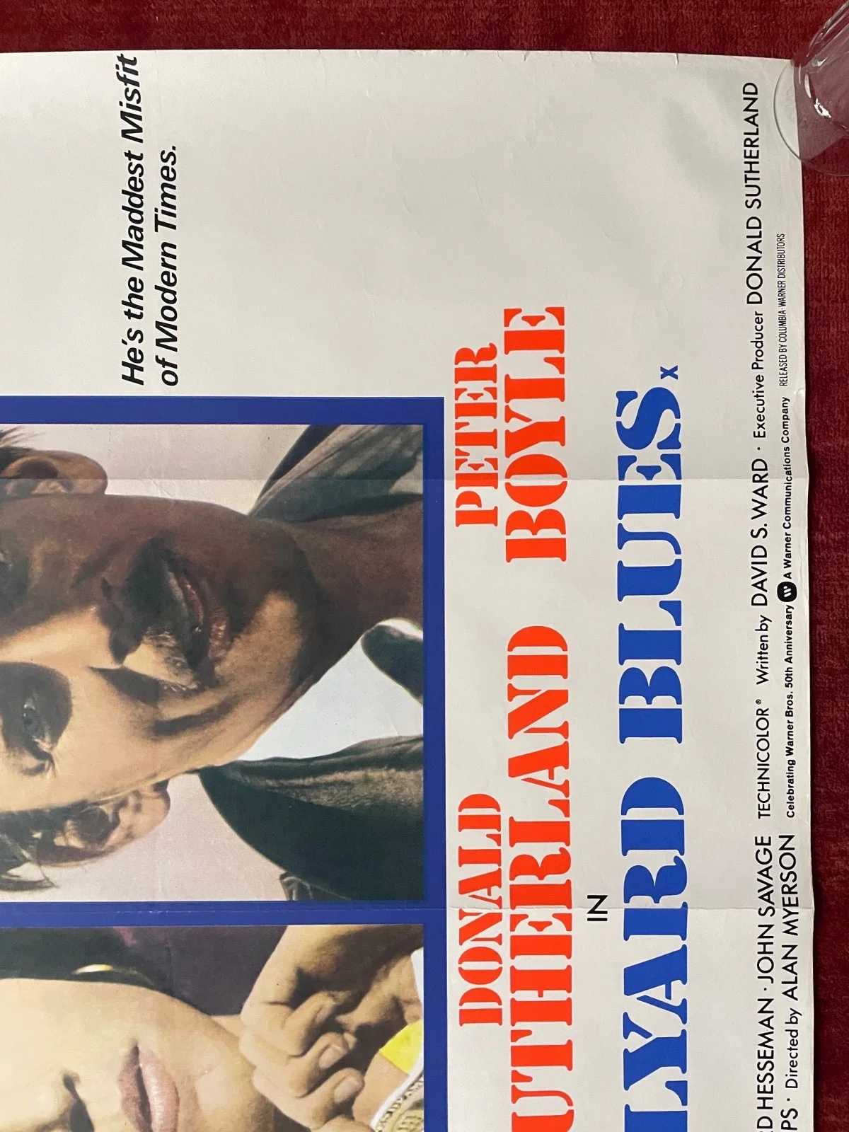 STEELYARD BLUES (1973) Original UK Quad Movie Film Poster Jane Fonda, изображение 5