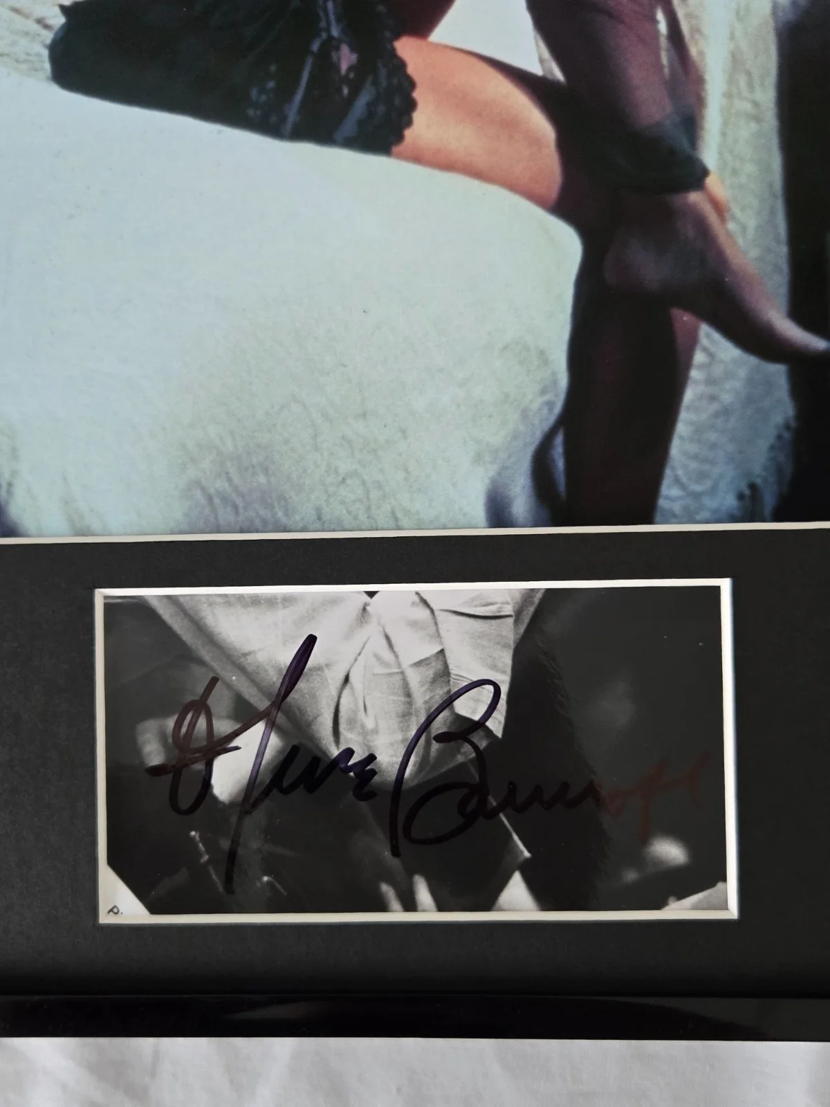 Anne Bancroft Signed Photo Framed 11x14 Display The Graduate, image 2