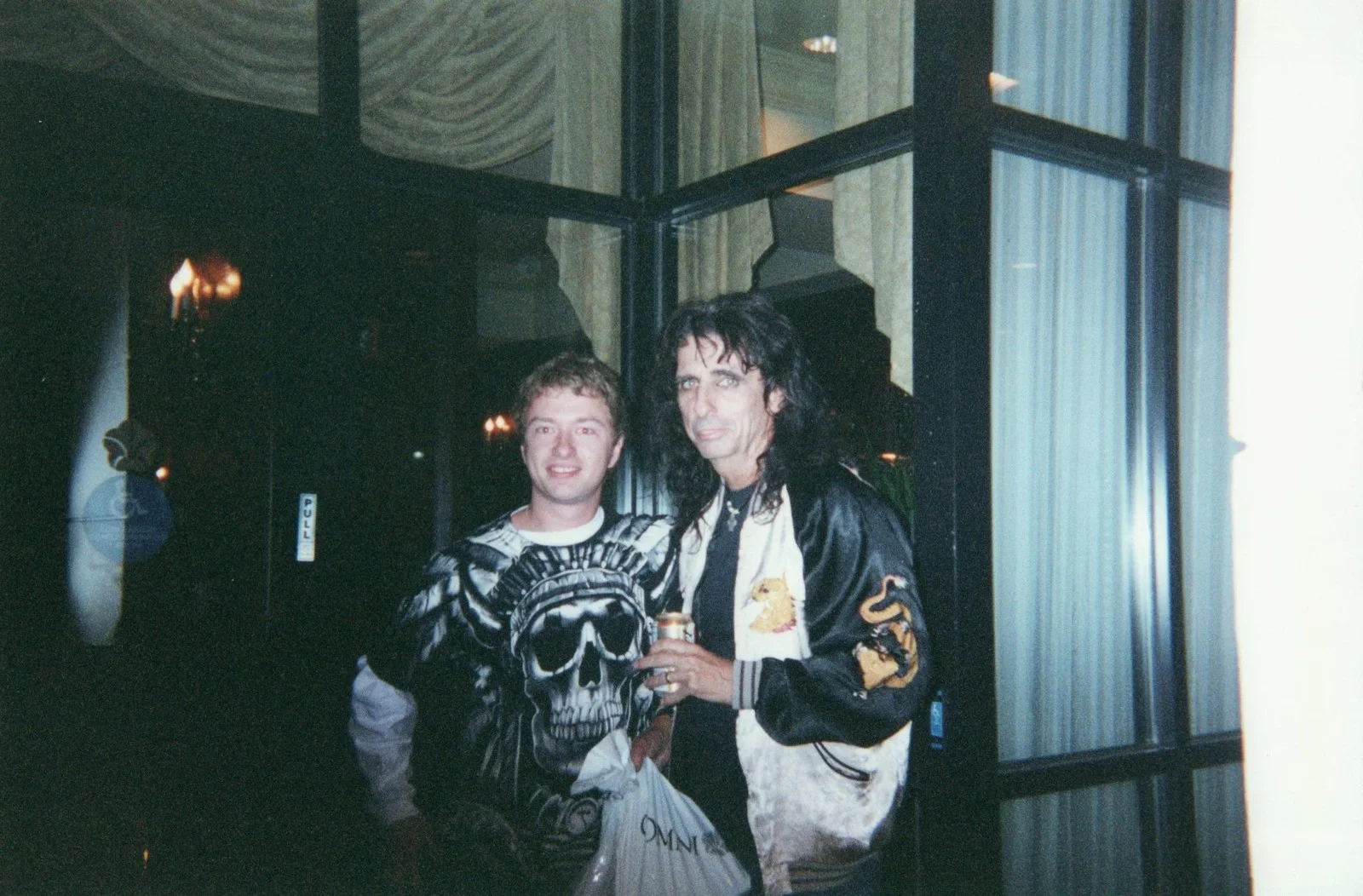 Alice Cooper Signed 1/1 Custom Graphics Guitar, image 4