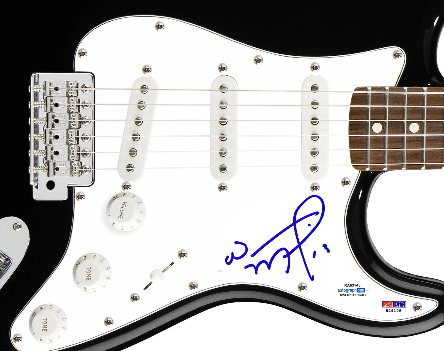 Wynton Marsalis Signed Autographed Guitar ACOA, image 2