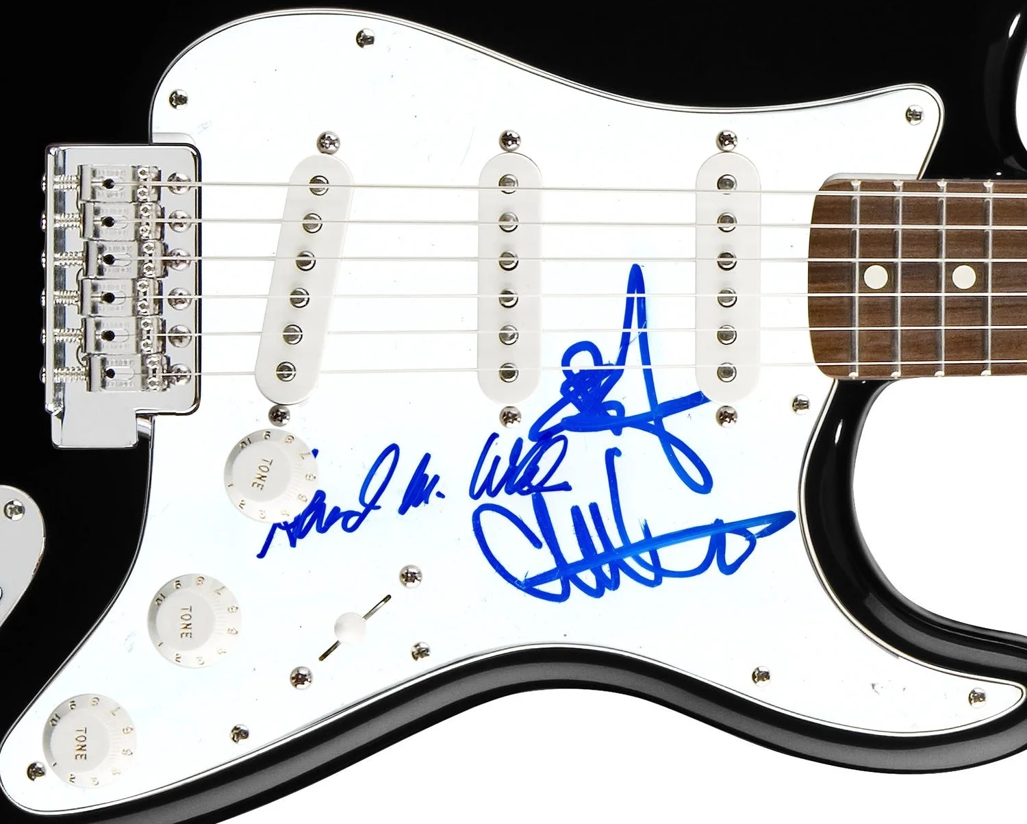 Yeasayer Signed Autographed Guitar, image 2