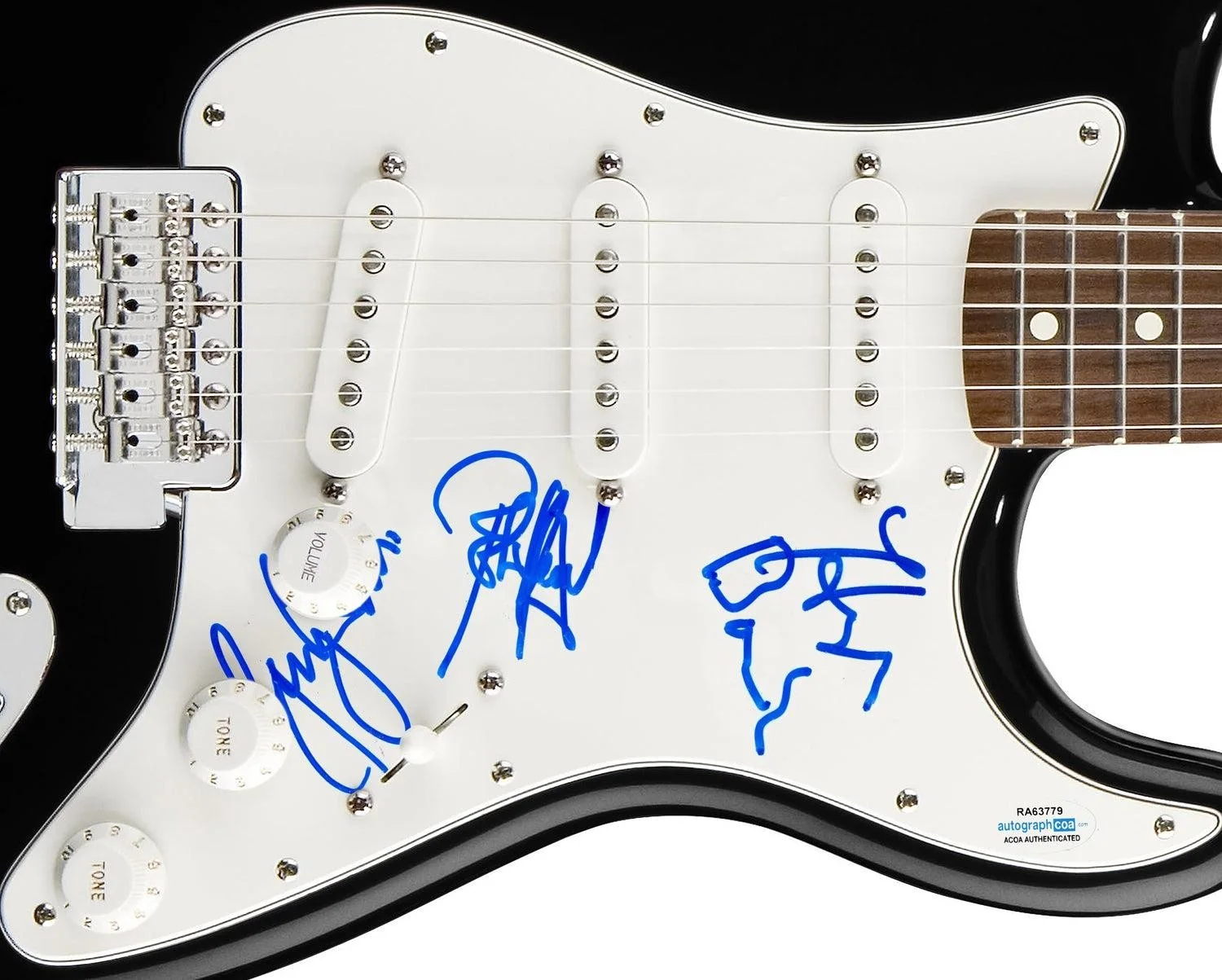 Van Der Graaf Generator Signed Autographed Signature Edition Guitar, image 3