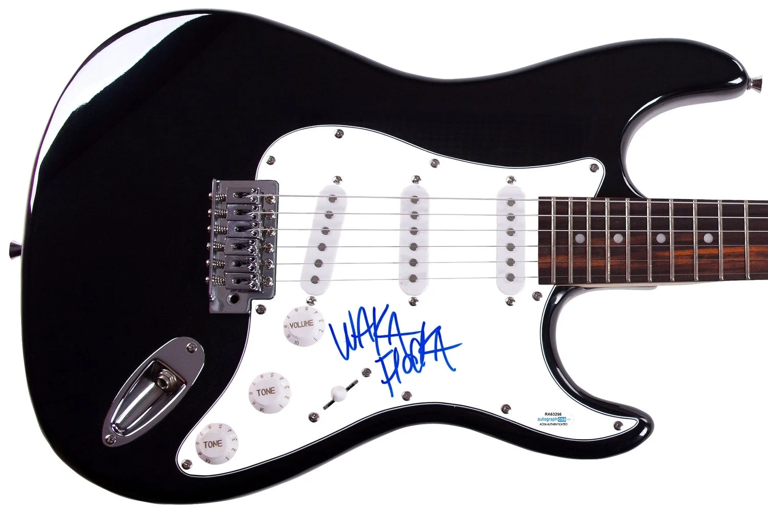 Waka Flocka Signed Autographed Guitar Rap Hip-Hop ACOA, изображение 2