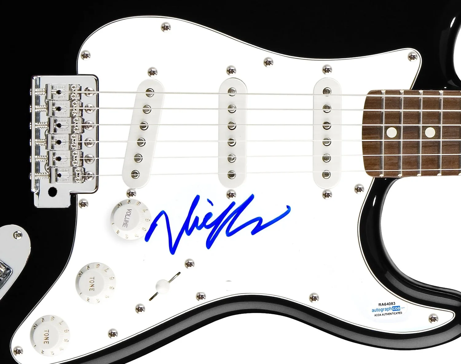 Vic Mensa Signed Autographed Guitar ACOA, image 2
