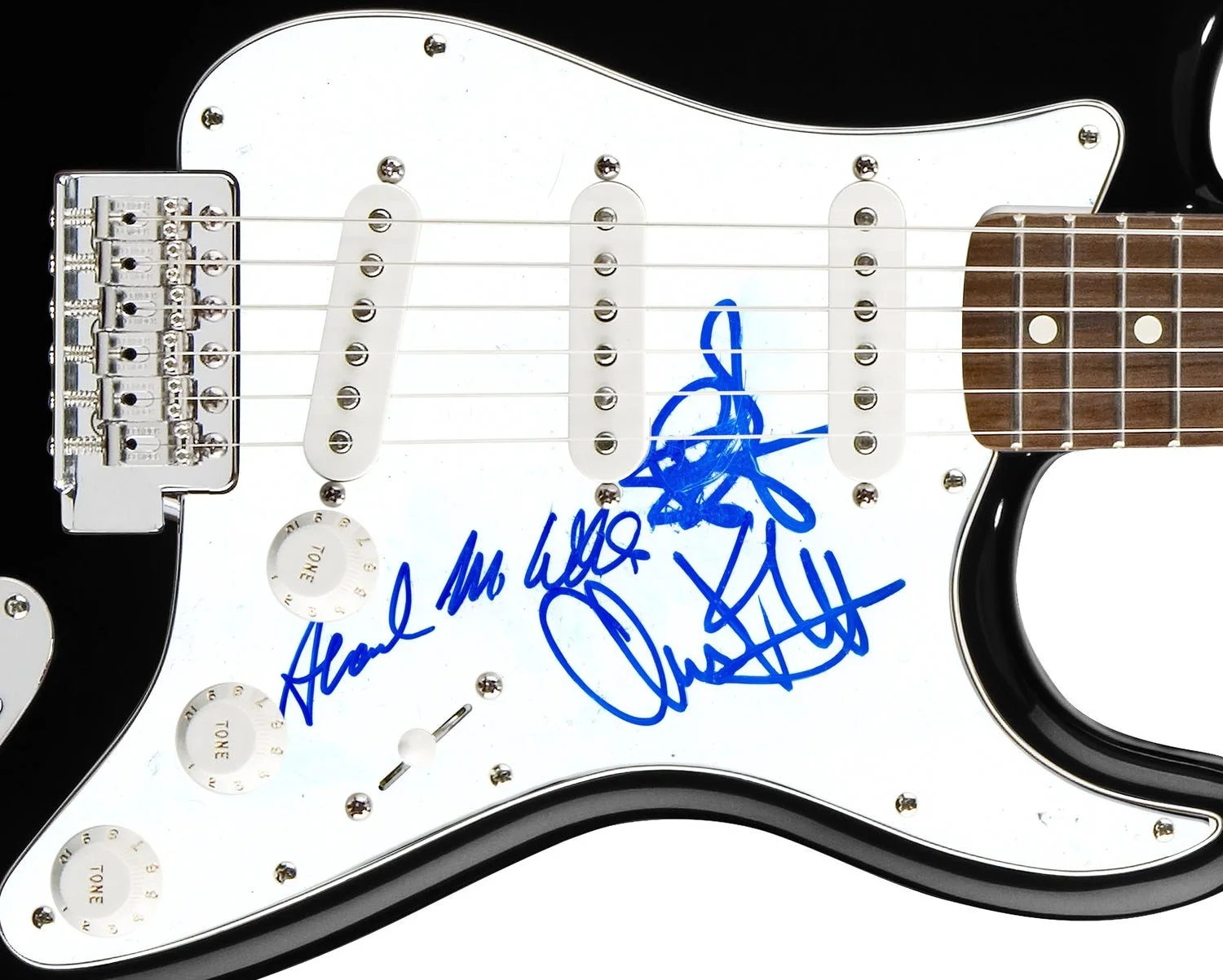 Yeasayer Signed Autographed Guitar, image 2