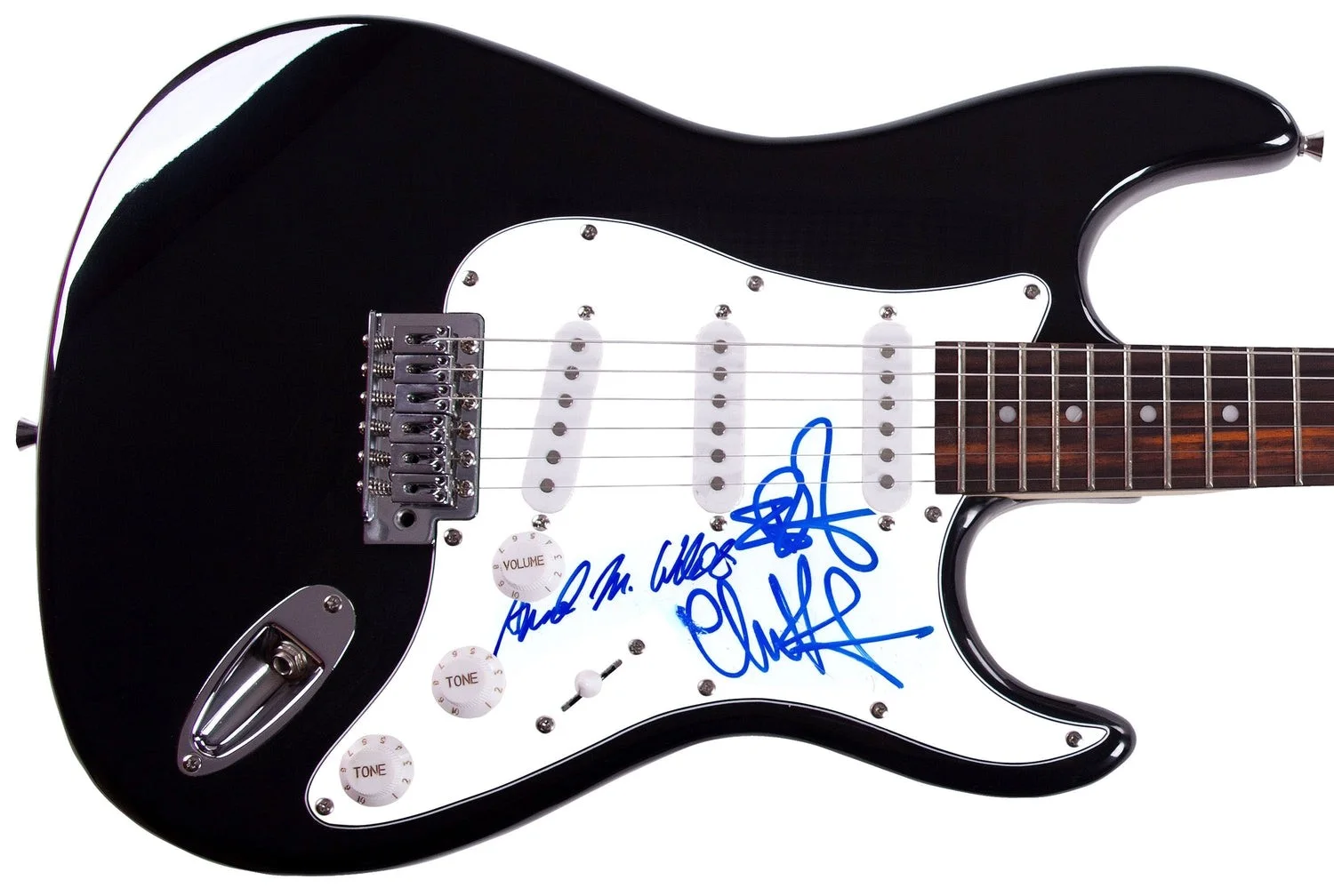 Yeasayer Signed Autographed Guitar, image 2