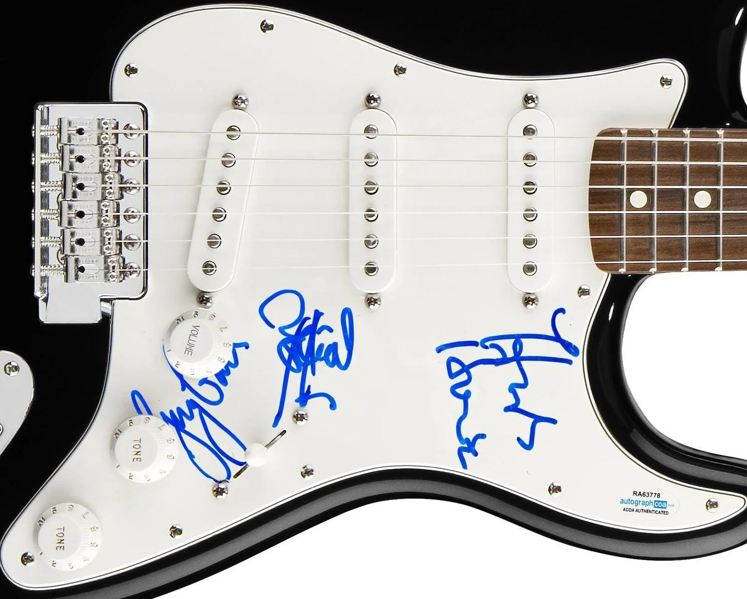 Van Der Graaf Generator Signed Autographed Signature Edition Guitar, image 3