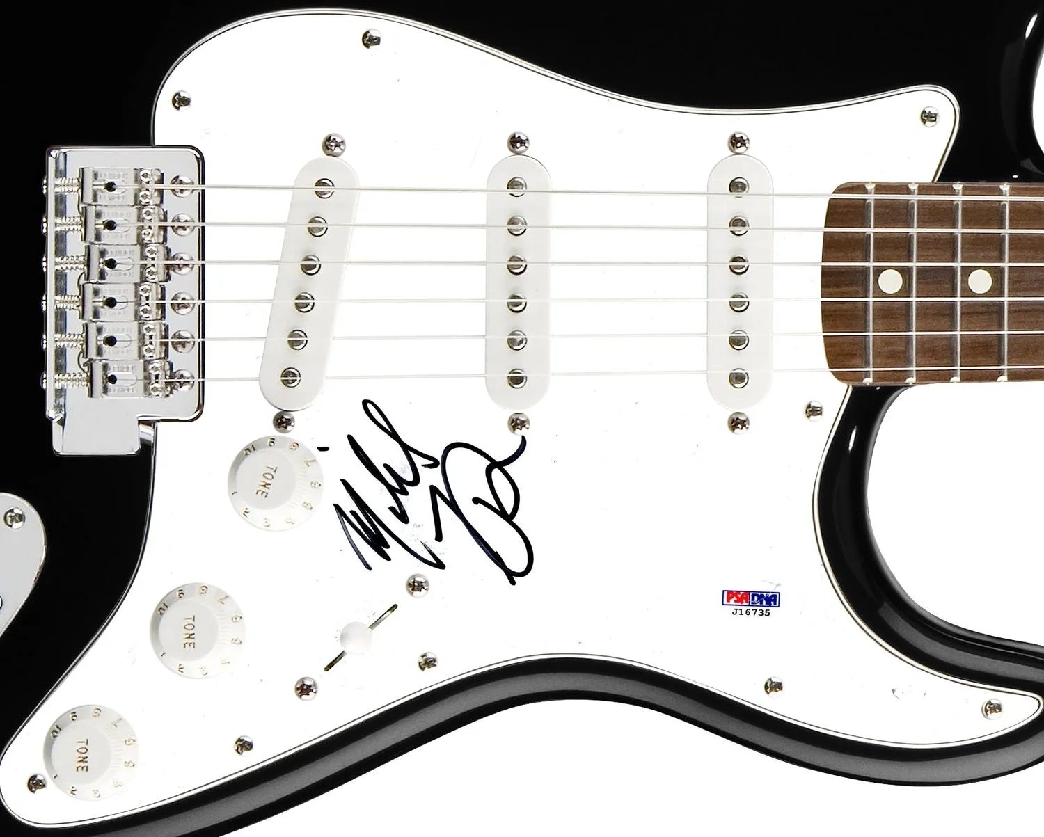 We Are Scientists Michael Tapper Signed Autographed Guitar PSA, image 2