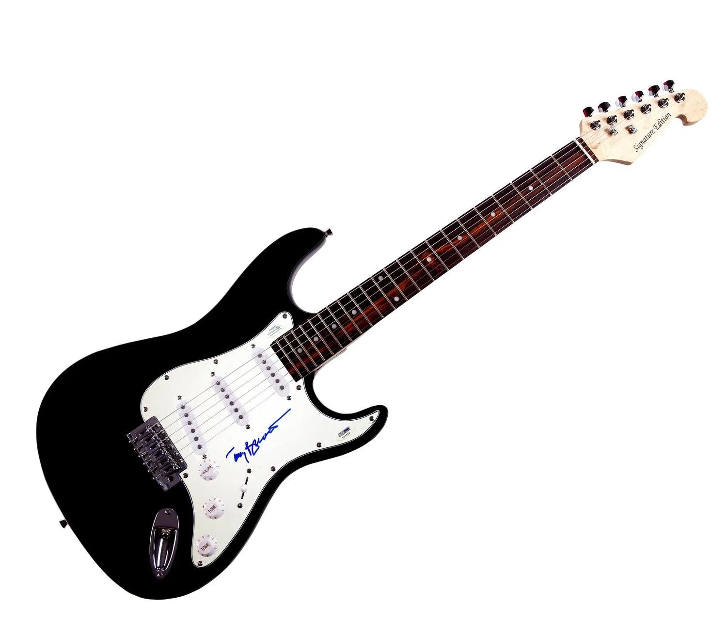 Tony Bennett Signed Autographed Guitar ACOA, image 3
