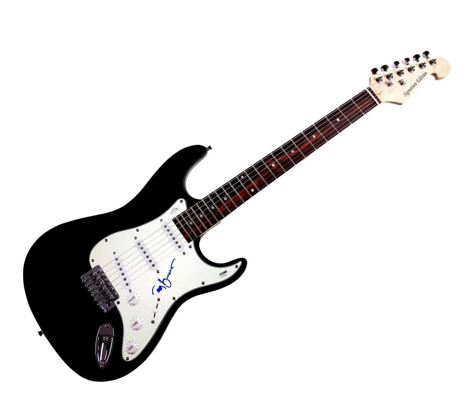 Tony Bennett Signed Autographed Guitar ACOA, image 3