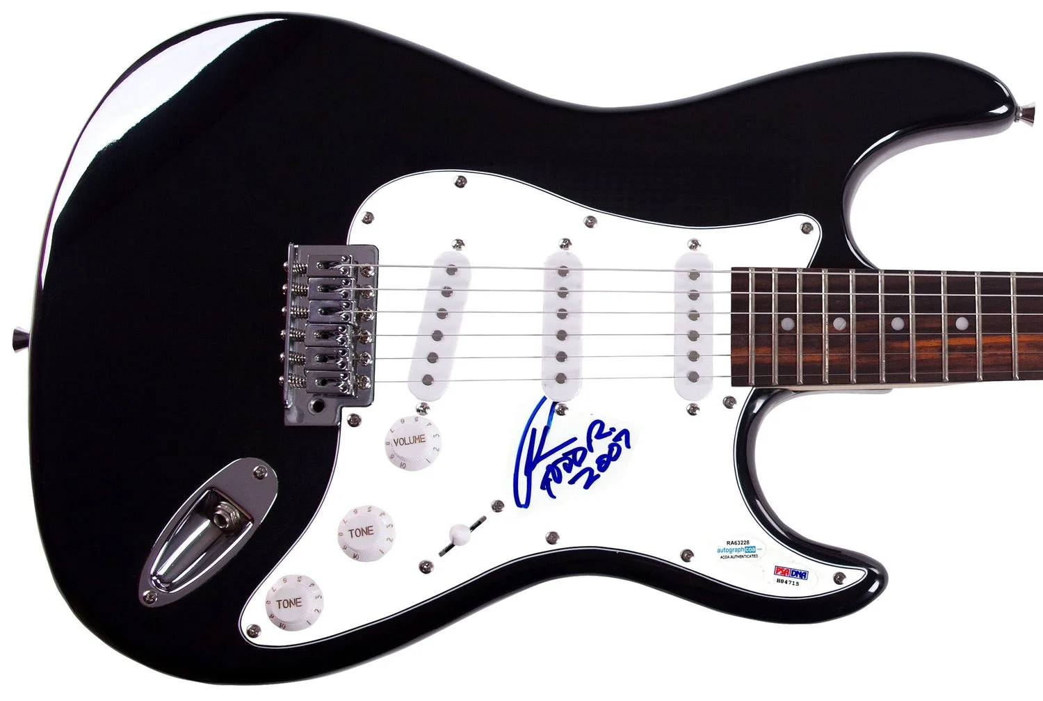 Todd Rundgren Signed Autographed Guitar ACOA PSA, image 2