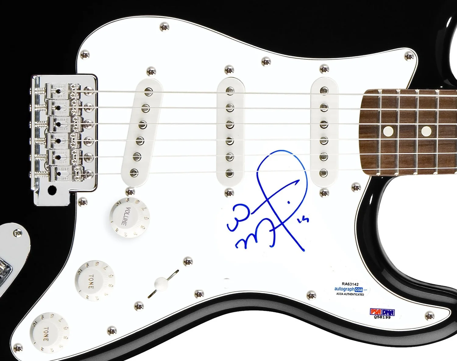 Wynton Marsalis Signed Autographed Guitar ACOA, image 2