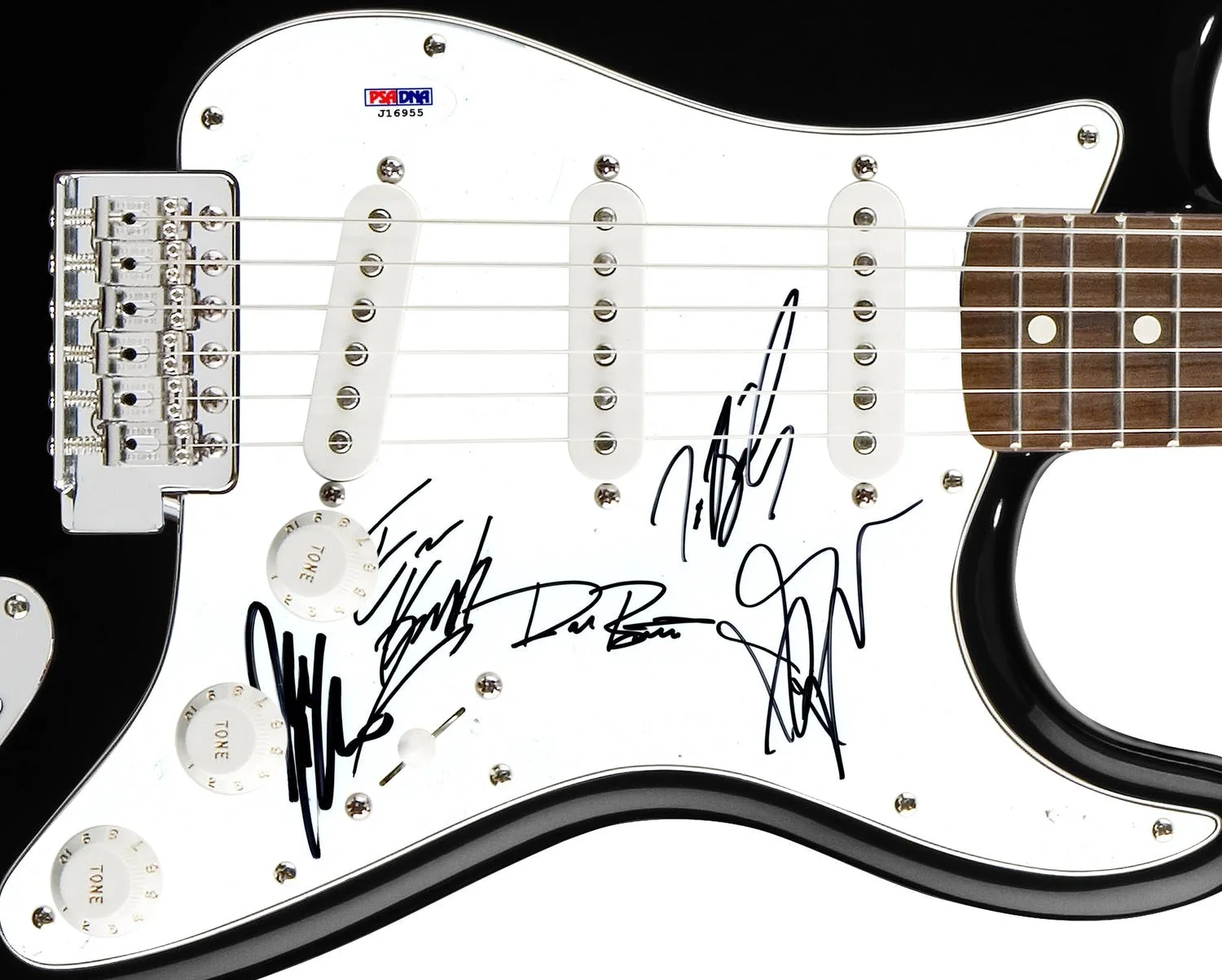 The Showdown Signed Autographed Guitar PSA, image 2