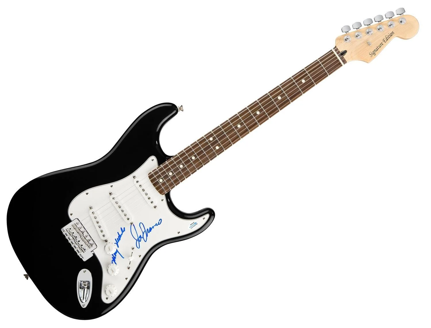 The Good Rats Joey Franco Signed Autographed Guitar ACOA, изображение 3