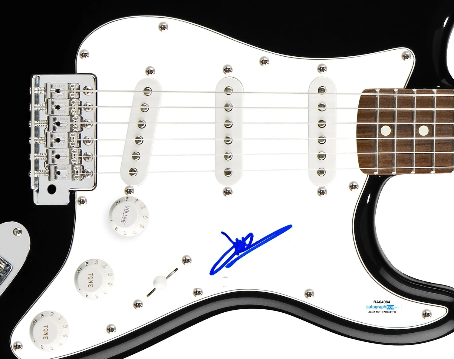 The Shins James Mercer Signed Autographed Guitar ACOA, image 2