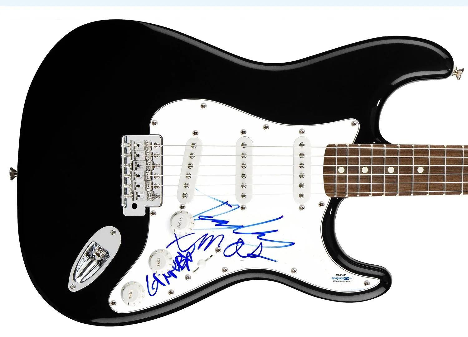 The Felice Brothers Signed Autographed Guitar ACOA, изображение 2