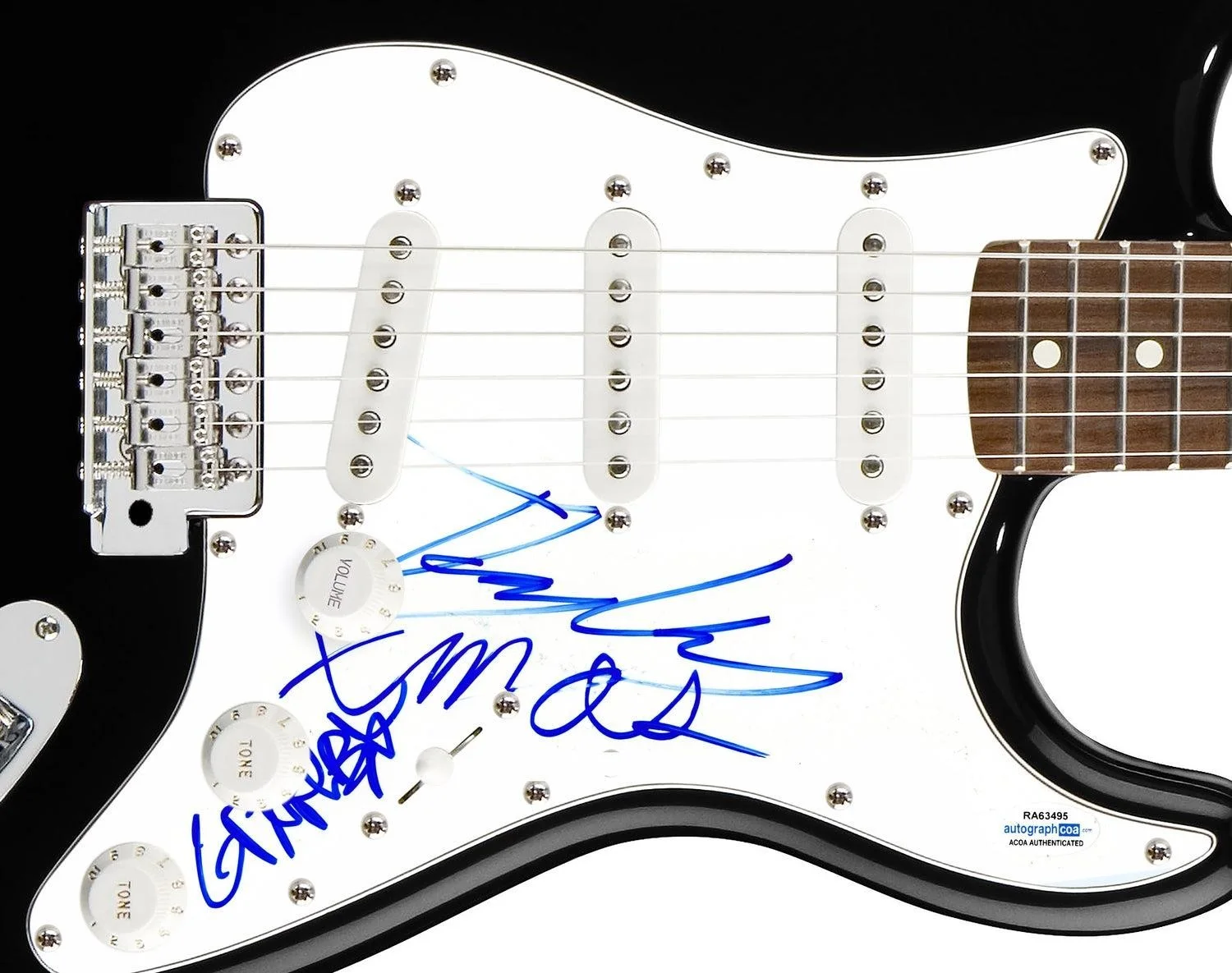 The Felice Brothers Signed Autographed Guitar ACOA, изображение 3
