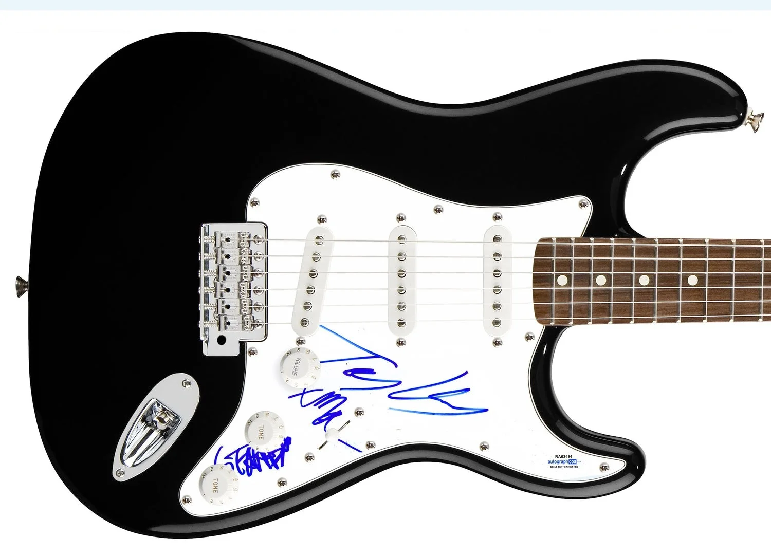 The Felice Brothers Signed Autographed Guitar ACOA, image 2