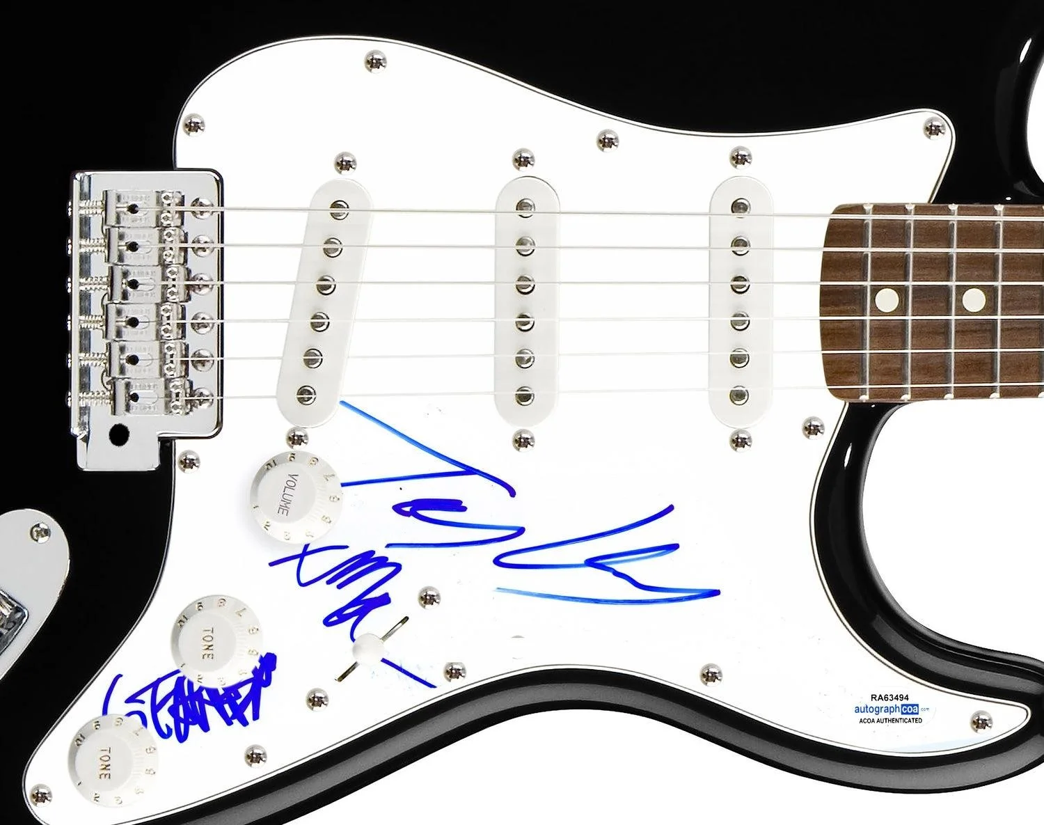 The Felice Brothers Signed Autographed Guitar ACOA, image 3