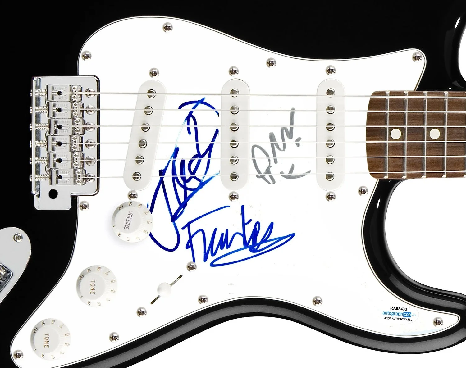 The Darkness Signed Autographed Guitar ACOA, image 2
