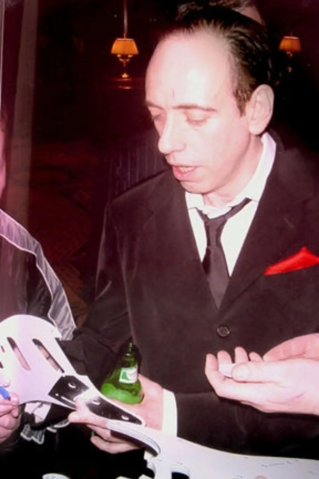 The Clash Signed X2 Autographed Guitar Mick Jones ACOA JSA, image 5
